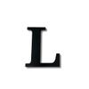 Alphabet Wall Sign Lettering - Decorative 3D Printed Home Sign - Personalize your Living Room and Bedroom Wall - Letter Symbol Wall Decor (L) view 2