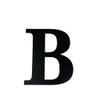 Alphabet Wall Sign Lettering - Decorative 3D Printed Home Sign - Personalize your Living Room and Bedroom Wall - Letter Symbol Wall Decor (B) view 1