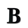 Alphabet Wall Sign Lettering - Decorative 3D Printed Home Sign - Personalize your Living Room and Bedroom Wall - Letter Symbol Wall Decor (B) view 2