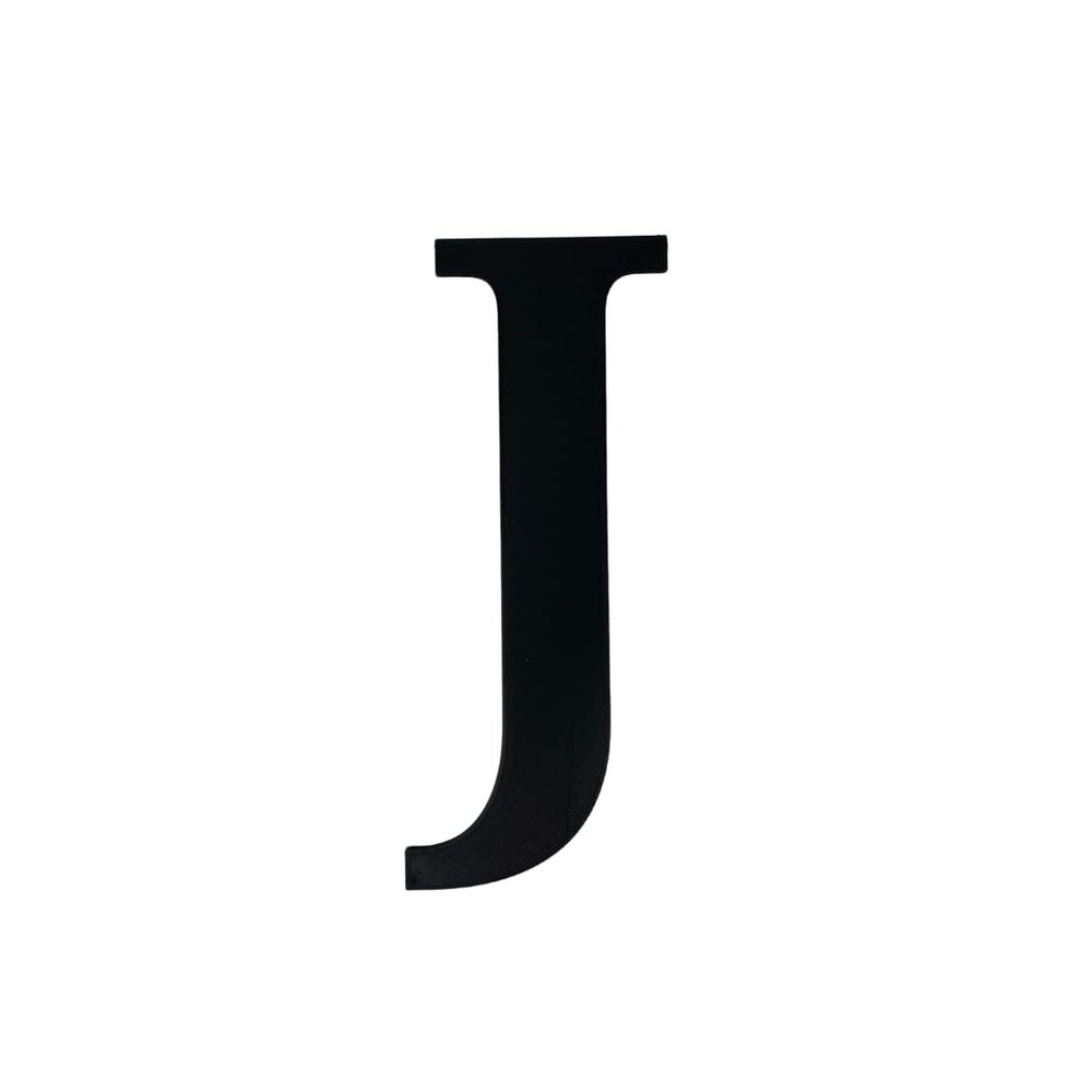 Alphabet Wall Sign Lettering - Decorative 3D Printed Home Sign - Personalize your Living Room and Bedroom Wall - Letter Symbol Wall Decor (J)