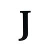 Alphabet Wall Sign Lettering - Decorative 3D Printed Home Sign - Personalize your Living Room and Bedroom Wall - Letter Symbol Wall Decor (J) view 1