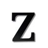 Alphabet Wall Sign Lettering - Decorative 3D Printed Home Sign - Personalize your Living Room and Bedroom Wall - Letter Symbol Wall Decor (Z) view 2