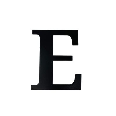 Alphabet Wall Sign Lettering - Decorative 3D Printed Home Sign - Personalize your Living Room and Bedroom Wall - Letter Symbol Wall Decor (E)