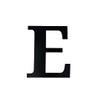 Alphabet Wall Sign Lettering - Decorative 3D Printed Home Sign - Personalize your Living Room and Bedroom Wall - Letter Symbol Wall Decor (E) view 1