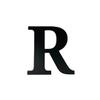 Alphabet Wall Sign Lettering - Decorative 3D Printed Home Sign - Personalize your Living Room and Bedroom Wall - Letter Symbol Wall Decor (R) view 1