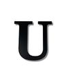 Alphabet Wall Sign Lettering - Decorative 3D Printed Home Sign - Personalize your Living Room and Bedroom Wall - Letter Symbol Wall Decor (U) view 2