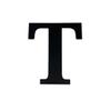 Alphabet Wall Sign Lettering - Decorative 3D Printed Home Sign - Personalize your Living Room and Bedroom Wall - Letter Symbol Wall Decor (T) view 1