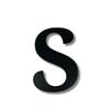 Alphabet Wall Sign Lettering - Decorative 3D Printed Home Sign - Personalize your Living Room and Bedroom Wall - Letter Symbol Wall Decor (S) view 2