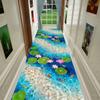3D Runner Rug for Hallways Non Slip Hallway Entry Carpet Low Pile with Rubber Backing Hallway Entryway Living Dining Room Area Rug Washable Customizable Size ( Size : 90x360cm ) view 2