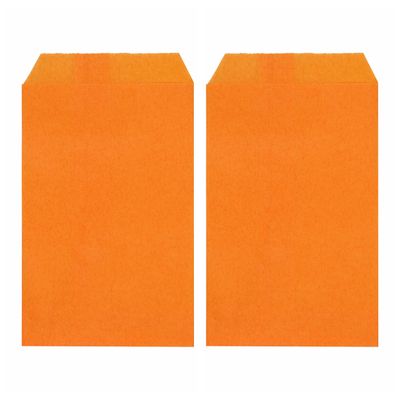 Quotidian Gold Flat Medium Greaseproof Paper Bags 5x7 in, 100 Count