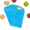 Quotidian Sky Blue Flat Medium Greaseproof Paper Bags 4x6 in, 100 Count view 1