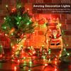 BrizLabs Red & Green Christmas Lights, 300 Counts 69.6ft Mini String Lights Connectable, UL Certified Incandescent Christmas String Lights Plug-in Tree Lights for Indoor Outdoor Xmas Home Decor view 4