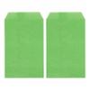Quotidian Mint Green Flat Medium Greaseproof Paper Bags 4x6 in, 100 Count view 2