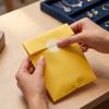 Quotidian Lemon Yellow Flat Medium Greaseproof Paper Bags 4x6 in, 100 Count view 4