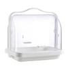Dish Drying Rack Bottle Drying Rack Handheld Box Portable Bread Box Storage Drainer with Cover for Milk Bottle Dessert S Organizer view 1