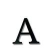 Alphabet Wall Sign Lettering - Decorative 3D Printed Home Sign - Personalize your Living Room and Bedroom Wall - Letter Symbol Wall Decor (A) view 2