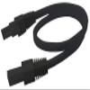 12" Noble Pro 2 & Koren Connector Cord - Black view 1