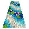 3D Runner Rug for Hallways Non Slip Hallway Entry Carpet Low Pile with Rubber Backing Hallway Entryway Living Dining Room Area Rug Washable Customizable Size (Size : 140x280cm) view 1