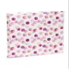 Mareli Photo Album in Fabric, White with Polka Dots Fuchsia, 31x31 view 1