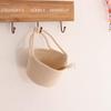 LIFKOME Stuff Basket Toy Baskets s Jute Rope Hanging Planter Cotton Rope Hanging Wicker Stair Small Storage Bucket Flower Decorations Baby Makeup Brush Front Door view 2