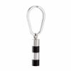 LiHiFG 316L Stainless Steel Cylinder Memorial Urn Keychain Cremation Ashes Key Chain for Men and Women view 1