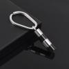 LiHiFG 316L Stainless Steel Cylinder Memorial Urn Keychain Cremation Ashes Key Chain for Men and Women view 2
