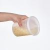 32oz Plastic Deli Containers, 24 Sets - Leakproof, Stackable, BPA Free, Microwavable, Freezer Safe view 4