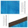 Sunblock Shade Cloth Net Blue,Shade Netting with Grommets,90% Shading Rate,Shade Mesh Tarp for Outdoor Garden Pergola Patio Greenhouse Plants,Customizable Shading Net,Blue-2x7m(6.6 * 23ft) view 3
