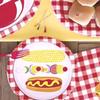 Classic BBQ Round Dinner Plates - 9" (Pack of 8) - Multicolor & Durable Design Tableware, Perfect For Birthday & Themed Parties view 3