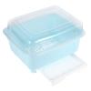 HANABASS Dish Drying Rack and Drain Board with Lid Cover, Kitchen Plate Cup Dish Drying Rack Tray Cutlery Dish Drainer for Kitchen Plate Cup Dish Storage Box view 1