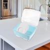 HANABASS Dish Drying Rack and Drain Board with Lid Cover, Kitchen Plate Cup Dish Drying Rack Tray Cutlery Dish Drainer for Kitchen Plate Cup Dish Storage Box view 4