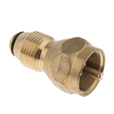 Easnea Universal 1lb Propane Tank Refill Adapter, Mini Propane Fill Adapter for Disposable Small Propane Bottle, Gas Cylinder Canister Filler Coupler