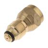 Easnea Universal 1lb Propane Tank Refill Adapter, Mini Propane Fill Adapter for Disposable Small Propane Bottle, Gas Cylinder Canister Filler Coupler view 3