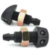 GYWKLCZ 2Pcs Car Front Window Windshield Wiper Washer Nozzles Jet Windscreen Sprayer Kits Water Washer Set view 1