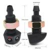 GYWKLCZ 2Pcs Car Front Window Windshield Wiper Washer Nozzles Jet Windscreen Sprayer Kits Water Washer Set view 2