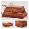 GFDSHJK Meditation Table Hand Carved Coffee Table Mini Wood Meditation Table Altar Table Buddha Sculptures (Size : 24.5 * 15.5 * 8cm) view 4