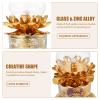 Alloy Small Oil Lamp Liquid Dimming Buddha Offering Light Retro Design for Indoor Use Portable and Lightweight Butter Lamp for Home and Sacred Lighting view 3