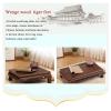 GFDSHJK Wooden Carved Altar Table Multifunction Meditation Table Altar Personal Meditation Table Solid Wood Hand-Carved (Size : 40.5 * 24 * 11.5cm) view 2