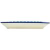 Polmedia Polish Pottery Square Platter 8-inch UNIKAT - Sparkling Sea Pattern Handmade in Boleslawiec Poland by Ceramika Artystyczna + Certificate of Authenticity view 3