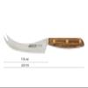 Arcos Serie Nordika - Cheese Knife - Stainless Steel NITRUM - Size Blade 125 mm | 5 Inch Inch - Ovengkol Wood Handle 100% natural FSC - 100% Recycled Packaging view 2