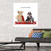 Trends International DC Comics Movie DC League of Super-Pets - Krypto and Ace Wall Poster, 22.375" x 34", Premium Poster & Mount Bundle view 2