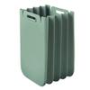 Guzzini 25 Litre Storage Container - Eco Packly Foldable for Storage | Multi - Purpose Container for Storage, Home Recycling, Bin | 100% Recycled Plastic - Kitchen, Garage, Bedroom Use (Sage Green) view 1