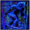 Studio B Bigfoot - Non-Flocked - Blacklight Poster - 24" x 36" view 1