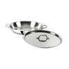 All-Clad D3 3-Ply Stainless Steel Universal Pan with Lid 3 Quart Induction Oven Broiler Safe 600F Pots and Pans, Cookware Silver view 3