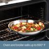 All-Clad D3 3-Ply Stainless Steel Universal Pan with Lid 3 Quart Induction Oven Broiler Safe 600F Pots and Pans, Cookware Silver view 4