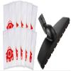 10 Pack Replacement Miele FJM Bags AirClean 3D Efficiency Vacuum Cleaner + 4 Filters + Replacement Miele Parquet Twister. Compatible with Compact C2 Compact C1 Complete C1 S241 S290 S300i S500 S700 S4 S6 view 1