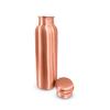 Copper Water Bottle For Drinking -34 Oz 100% Pure Copper Bottle - Leak Proof Ayurvedic Bottle - Pure Copper Water Vessel - Copper Water Bottles - Copper Bottle For Drinking Water - Copper Vessel view 2