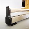 DONGYUE Metal Closet Valet Rod, Pull-Out Adjustable 30cm-60cm Wardrobe Clothes Rail, Heavy Duty Extendable Valet Rod Clothing Mount Top Mount,with Screws (Size : 45cm/17.7in) view 3