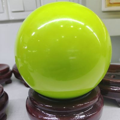 WGPHDW Meditation Home Decor, 1pcs Natural Luminous Stone Ball Gifts,Natural Crystal (Size : 2pcs)