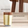 XJHOME Solid Wood Stool Wooden Small Foot Step Stools Home and Garden Solid Wooden Bar Stool Kitchen Pub Cafe Step Stool, Multi Purpose Small Seat Storage Shelf view 4